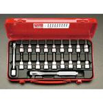 EA618B-30 3/8"sq [INHEX・Torx]ビットソケットセット エスコ