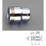 EA618JM-22 3/8"sqx22mm ナットキャッチソケット エスコ