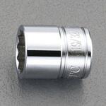 EA618PL-113 3/8"sqx11/16" ソケット(十二角) エスコ