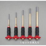 8.0-16mm/5本組 平行ピンポンチ(グリップ付) エスコ