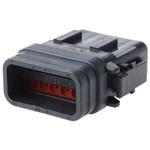 DTM0612SB-E007 Deutsch 自動車用コネクタ DTMシリーズ 12極 オス 7.5A 黒 DEUTSCH