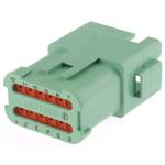 DT0412PC-CE07 Deutsch 自動車用コネクタ DTシリーズ 12極 メス 13A 緑 DEUTSCH
