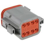 DT06-08SA Deutsch 自動車用コネクタ DTシリーズ 8極 オス 13A グレー DEUTSCH