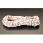 EA628AC-13 8.0mmx15m ポリエスターロープ エスコ