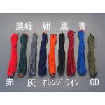 ひも・江戸打(ナイロン製・黒) エスコ