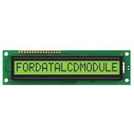 Fordata 液晶英数字ディスプレイ 半透過型 英数字 黄緑 1列 16文字x16 char FORDATA