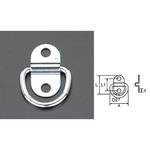 EA638BT-21 17x13mm ウォール金具(ステンレス製) エスコ