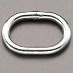 EA638DN-23 11.0x70mm 楕円リング(ステンレス製) エスコ