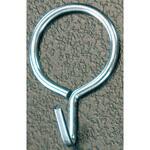 EA638DN-51 40mm フック付リング(クロームメッキ/10個) エスコ