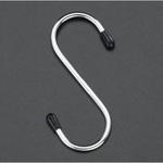 EA638DW-14 200x4.0mm S型ロングフック(ステンレス製) エスコ