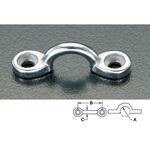 EA638GG-1 36.3mm パッドアイ(ステンレス製) エスコ