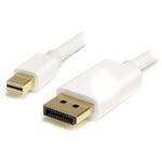 MDP2DPMM2MW 2m 6 ft White Mini DP to DP 1.2 - Displa StarTech.com