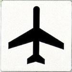 サインプレート 空港 光
