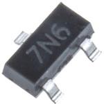 Nチャンネル 小信号 MOSFET 表面実装 3ピン DiodesZetex