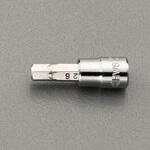 EA687AM-108 1/4"sqx8mm Hexビットソケット エスコ
