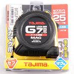 25mmx7.5m メジャー(マグネット付爪/ホルダー付) エスコ フリー式 ...
