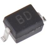 双方向 TVSダイオード 84W 14V 2-Pin DiodesZetex