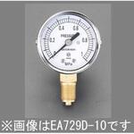 EA729D-6 G 1/4"/ 50mm/0-0.6MPa 圧力計 エスコ
