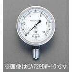 EA729DW-2 G 3/8"/ 75mm/0-2.0KPa 微圧計 エスコ