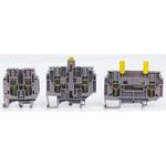 1SNA115831R0400 Entrelec DINレール取付用端子アクセサリ 圧縮クランプ Dシリーズ Entrelec