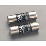 250Vx 15A/Φ15mm 筒型エンクロヒューズ(2本) エスコ