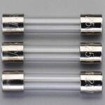 EA758ZX-210 250Vx 10A/Φ5.2mm 管ヒューズ(速断型/3本) エスコ