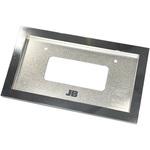 LSN-N002 樹脂製NO枠  角型 JB(日本ボデーパーツ工業)
