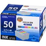 INK-E50-6PNB 互換インク エプソン E50B オーム電機