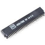 Cinch 2.54mmピッチ 2列 ストレート PCBマウント カードエッジコネクタ CINCH