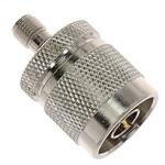 29-3840 Cinch Connectors 同軸アダプタ ストレート SMA ジャック - N型 - プラグ ニッケル Cinch Connectors