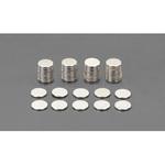 EA781EE-33 Φ10x1mm マグネット/N極(粘着付/50個) エスコ