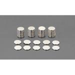 EA781EE-35 Φ15x1mm マグネット/N極(粘着付/50個) エスコ