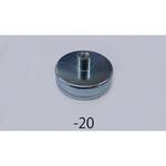 EA781EH-20 Φ50x10 mm 強力マグネット(ねじ穴付/1個) エスコ