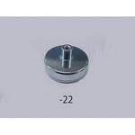 EA781EH-22 Φ63x14 mm 強力マグネット(ねじ穴付/1個) エスコ