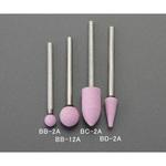 EA819BD-2A 6.5x16mm/3mm軸 軸付砥石(傘型/薄赤) エスコ