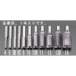 EA819JJ-11 11x25mm /6mm軸 超硬カッター(End Cut) エスコ