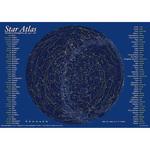 H45-8013 北天夜光大星図ポスター 星の手帖社