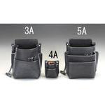 エスコ 180x210x130mm腰袋 EA925MK-5A ブラック EA925MK-5A｜180x210x130mm 腰袋のページ -