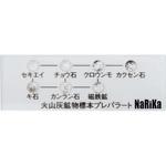 火山灰鉱物標本プレパラート(7種) ナリカ