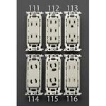 EA940CE-113 125V/15A 埋込コンセント(2口/接地付) エスコ