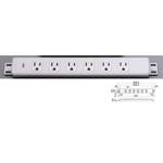 EA940CK-96 125V/15A 機器用接地コンセント(6個口) エスコ