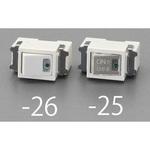 EA940CN-25 100V/15A [片切]表示付オンライトスイッチ エスコ