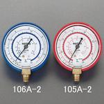 EA106A-2 [R404A・R407C・R134a] Φ68mm 連 成 計 エスコ