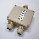 EA940CY-11J 11極(300V/15A) 端子台付中継ボックス(ベージュ) エスコ