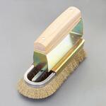 130mm コテ型ブラシ(真鍮製) エスコ