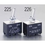 EA940DH-225 125V/30A(12mm) 2極単投トグルスイッチ(大電流用 エスコ