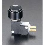 EA940DJ-3 125V/16A プッシュスイッチ(黒) エスコ