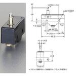 EA940DK-37 AC250V/15A マイクロスイッチ(スプリング細押ボタン) エスコ