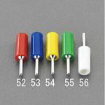 EA940DP-56 Φ6.5x25mm  チップジャック(白) エスコ