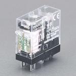 EA940MP-81 AC100V/1c/10A[LED付]リレー(スリムタイプ) エスコ